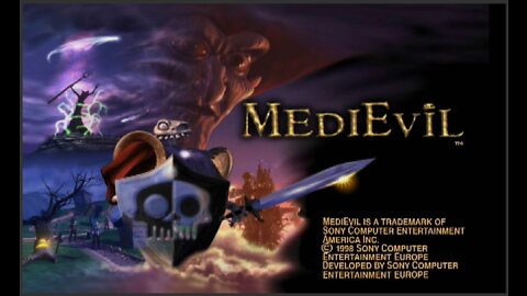 MediEvil for the Playstation complete Longplay Playthrough no commentary