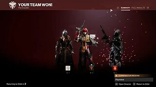 Destiny 2 First Competitive Placement Game Season 20 4k