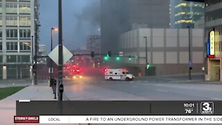 No injuries reported after underground explosion in downtown Omaha
