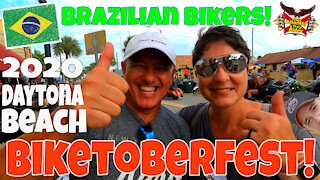 Biketoberfest 2020 | Brazilian Couple Visits Main St