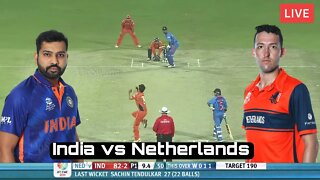 🔴LIVE CRICKET MATCH TODAY | | CRICKET LIVE | IND Vs NED T20I | T20 World Cup | India Vs Netherland