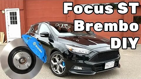 Brembo RS Brakes Install on Ford Focus ST