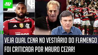 "QUE LOUCURA! FAÇA-ME O FAVOR!" CENA no VESTIÁRIO do Flamengo é CRITICADA por Mauro Cezar!