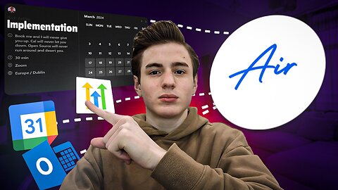 How To Connect Any Calendar To Air AI (GHL, Cal com,Google)