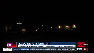 KCSO Deputy shot at