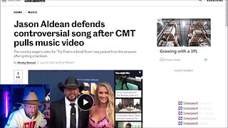 Jason Aldean Pulled From CMT For 'Try That In A Small Town'