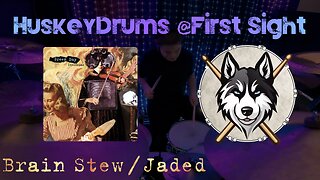 23 — Green Day — Brain Stew / Jaded — HuskeyDrums @First Sight | Drum Cover