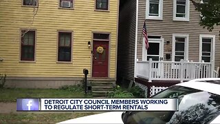 Detroit city council members working to regulate short-term rentals