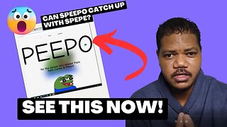 Looking For The Next $PEPE?Don't Fade $PEEPO! Can $PEEPO Reach 100m Mcap In The Next Few Days?