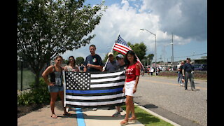 Blue Lives Matter Rally on "Inspired Blessings with Jean Marie Prince"