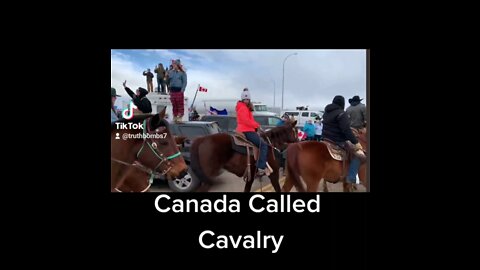 Canada Truckers Call In The Cavalry