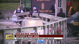Crews recover missing man from river