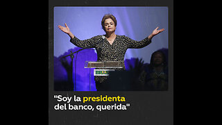 “Soy la presidenta del banco, querida”: Rousseff responde a una pasajera en un avión