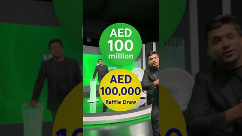 Don’t miss the chance to transform AED 25 into 100 million dirhams! 🌱