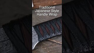 Edge Knife Works Japanese Style Hand-Forged Damascus Bowie