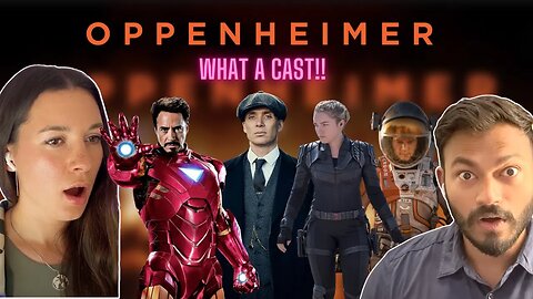 OPPENHEIMER - Trailer Reaction | Cillian Murphy | Matt Damon | Robert Downey Jr.