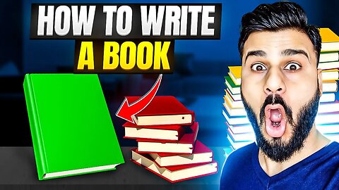 Step-by-Step Guide on How To Write A Book!