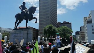SOUTH AFRICA - Cape Town - SJC Protest Performing Art (Video) (N6v)