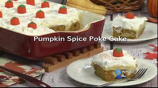 Mr. Food - Pumpkin Spice Poke Cake