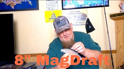 Megabass Mag Draft 8"