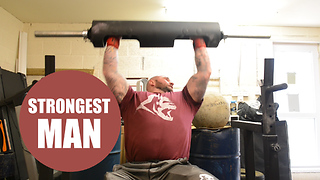 A former army sergeant has become a two time title holder for Britain's Strongest Disabled Man