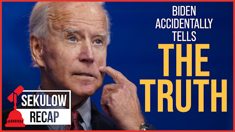 Shocking Admission: Biden Accidentally Just Told the Truth
