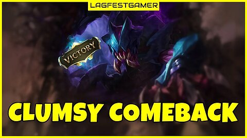 Clumsy Comeback - Rek'Sai League of Legends ARAM Gameplay