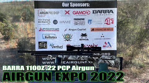 AE22 - Let’s check out the Barra 1100z .22 Caliber sent to us by Barra Airguns