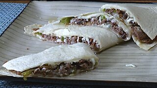 Cheesesteak Quesadilla