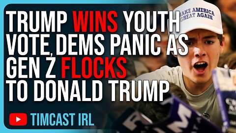 Trump WINS Youth Vote, Democrats PANIC As Gen Z Flocks To Donald Trump