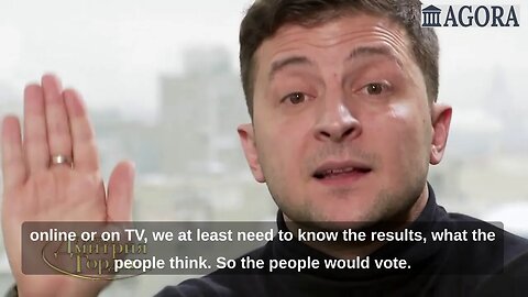 Demagogue Zelensky promising negotiations and referendum for the war in Donbas before 2019 elections