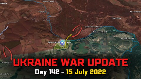 Russian Invasion of Ukraine [15 July 2022] - 🇷🇺 attack Soledar, 🇺🇦 control Bohorodychne?