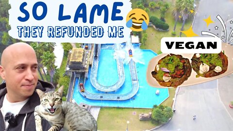 Lame Amusement Park + Vegan Fine Dining ~ Just Another Day Being a Nomad