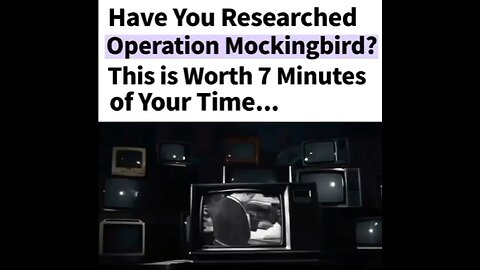 OPERATION MOCKINGBIRD for OPERATION MK ULTRA