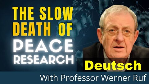 Wo ist die kritische Friedensforschung hingegangen?Professor Dr. Werner Ruf@Neutralitätsstudien🙈