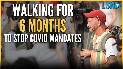 Canadian veteran marches 2,500+ miles to protest COVID mandates under Trudeau