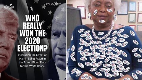Mail-in Ballot Fraud Lifted Biden in 2020