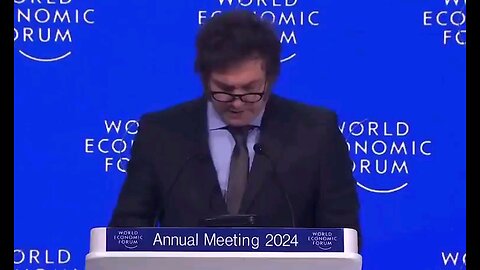 Javier Milei World Economic Forum