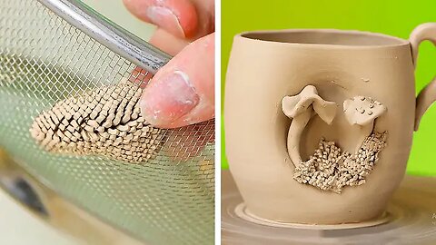 Satisfying Clay Pottery Hacks To Relax Your Mind || Awesome Pottery By Wood Mood