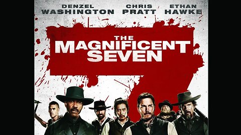 #WESTERNS #CINEMA #PRESENTS #The Magnificent Seven (2016)📺 🔥🔥🔥📺 Watch Along