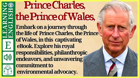 Learn English Through story Level 3 🔥English Stories 🔥 Prince Charles