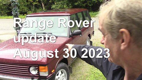 Range Rover update August 2023