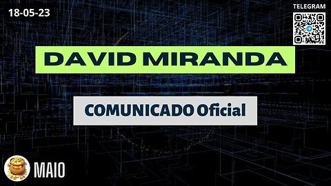 DAVID MIRANDA COMUNICADO Oficial