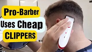 Cutting the sides of men's hair using budget $$ clippers | Roffie HP20