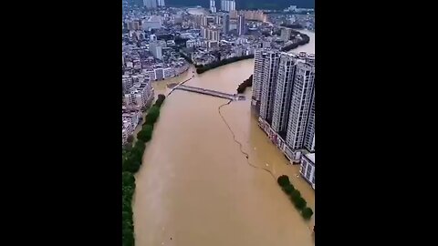 China issued deadly floods