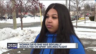 Metro Detroit woman on alleged airplane fondling: "Spirit basically allowed it to happen"