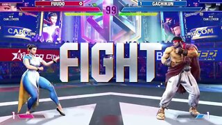 Fuudo (Chun-Li) vs Gachikun (Ryu) - Street Fighter 6 Closed Beta