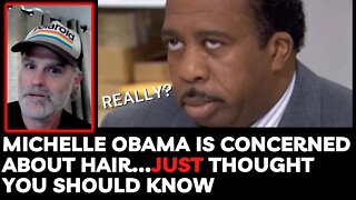 Michelle Obama Concerned About Hair...I know, stop what you're doing right now!