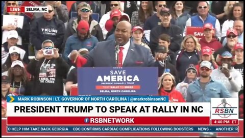 NC Lt. Gov. Mark Robinson's Explosive Speech At Trump Rally