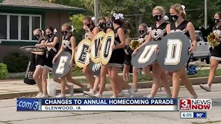 Glenwood, Iowa holds annual homecoming parade